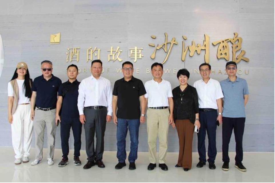 侯孝海一行到访沙洲优黄交流学习-不朽情缘网